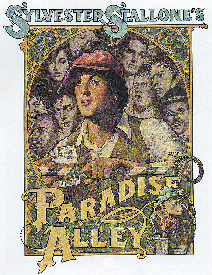 Paradise Alley, 1978 - art by Richard Amsel Mixed Media by Movie World Posters