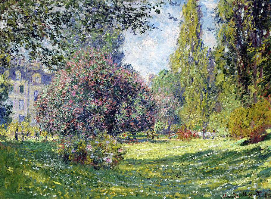Parc Monceau Painting