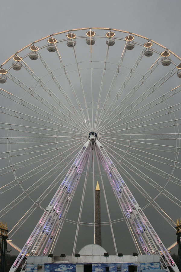 Paris Ferris Wheel Photograph
