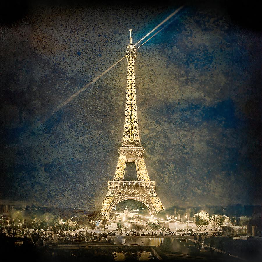 Paris, France - Beacon #2 Digital Art by Mark Forte
