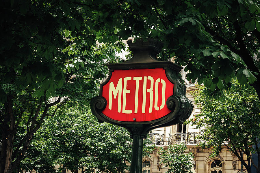 Paris Metro #1 Photograph by Andrew Soundarajan