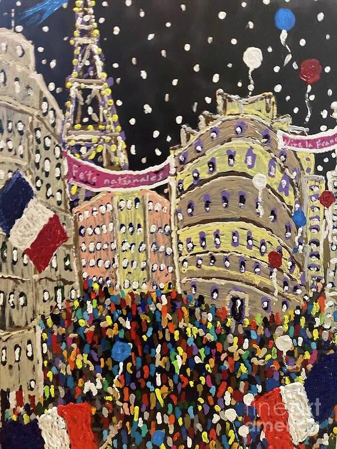 Paris #1 Painting by Patrick Grills
