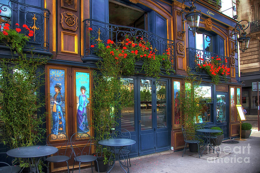 Paris Restaurant #2 Photograph by Timothy Johnson