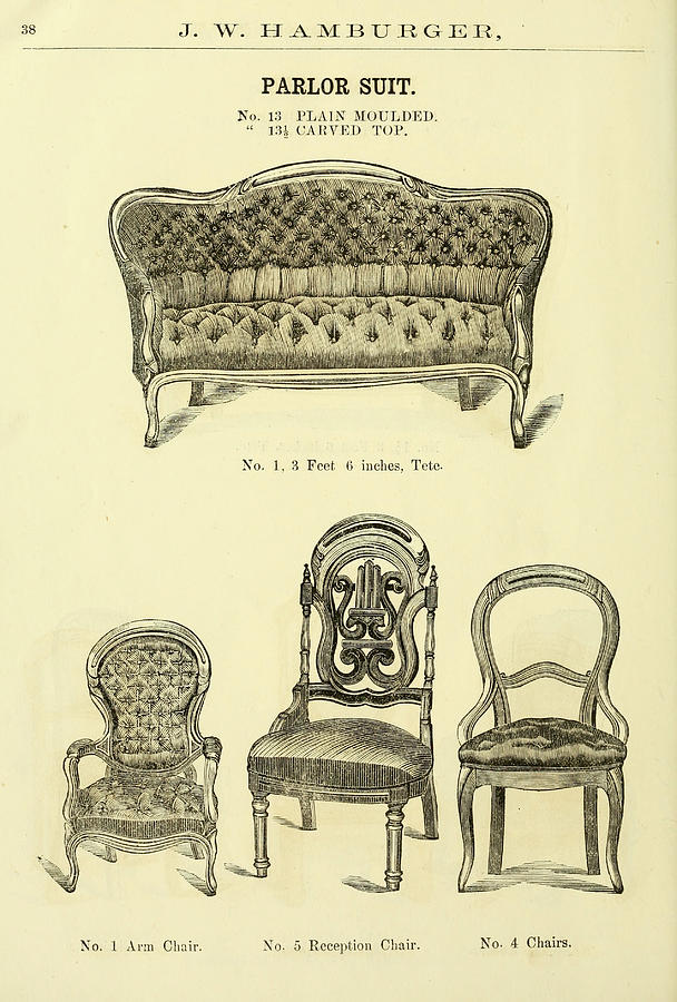 Parlor Furniture Painting by MotionAge Designs Fine Art America