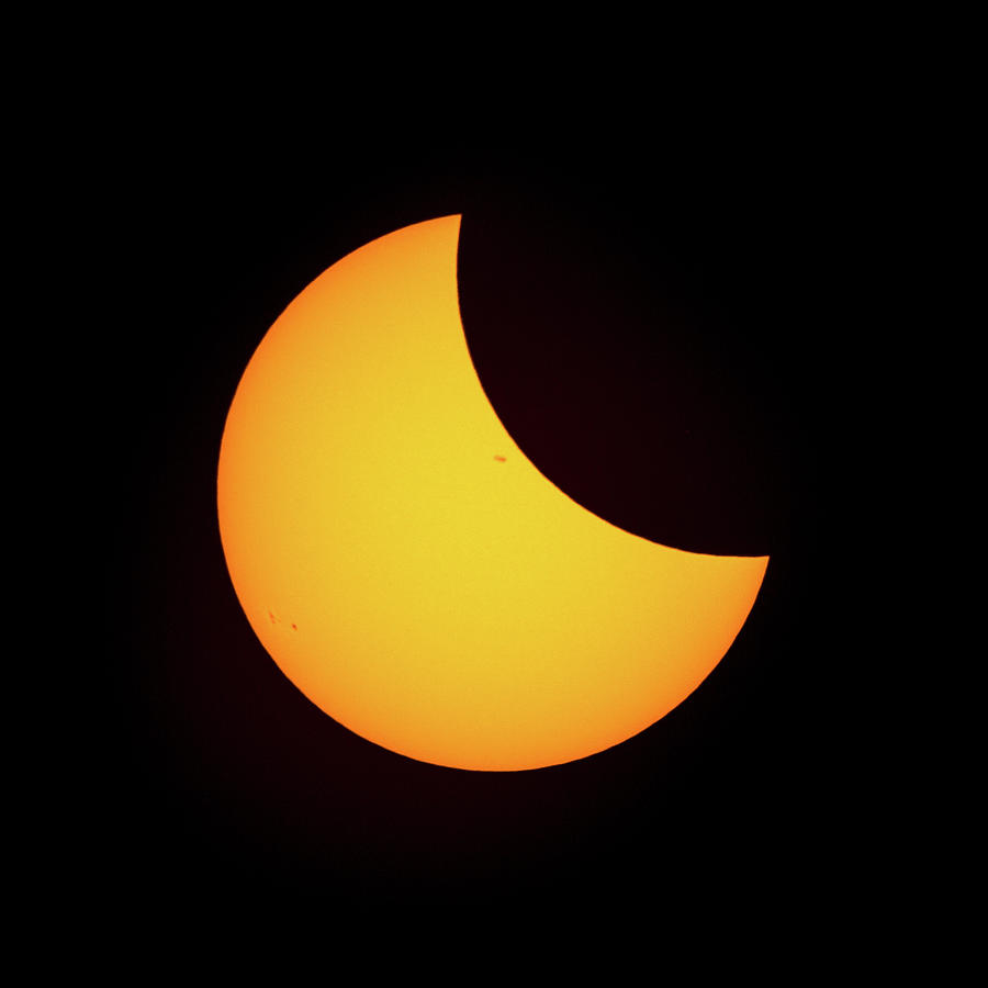 Partial Solar Eclipse #6 Photograph by David Beechum