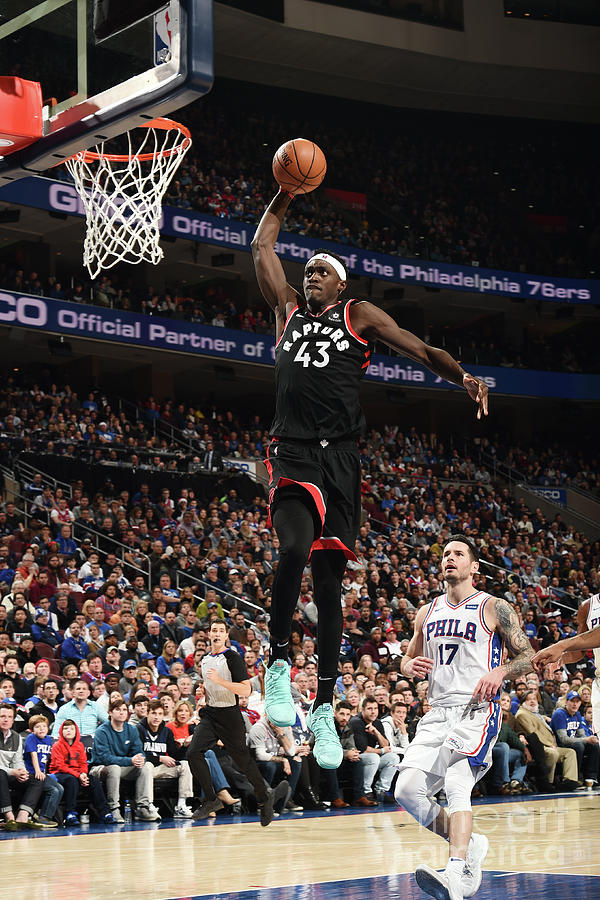 Pascal Siakam #1 Photograph by David Dow