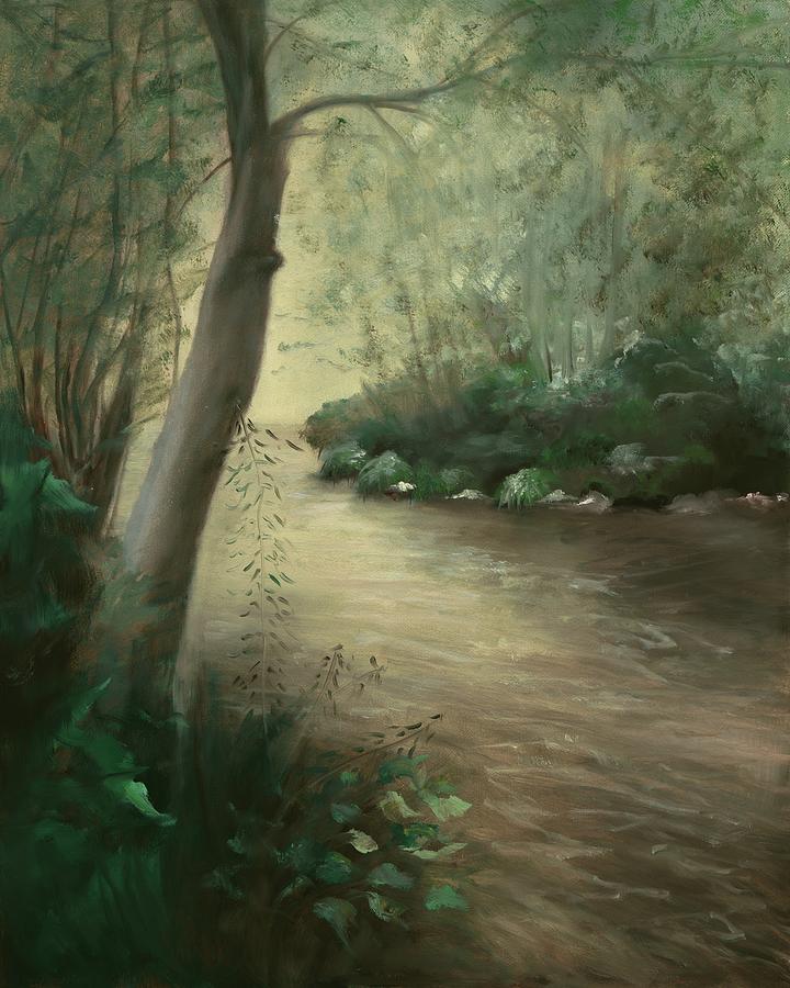 Path to Tranquility Painting by Juliette Becker