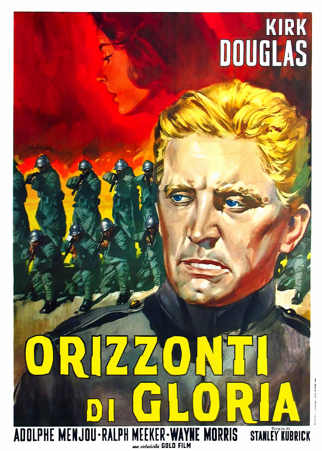 Kirk Douglas Mixed Media - Paths of Glory, with Kirk Douglas, 1957 #2 by Movie World Posters