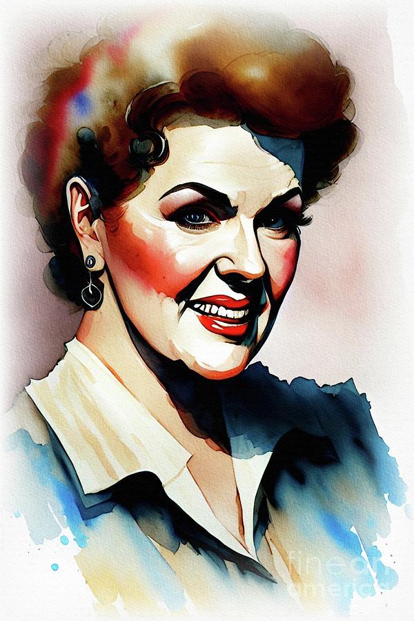Patsy Cline, Music Legend #1 Painting by Esoterica Art Agency