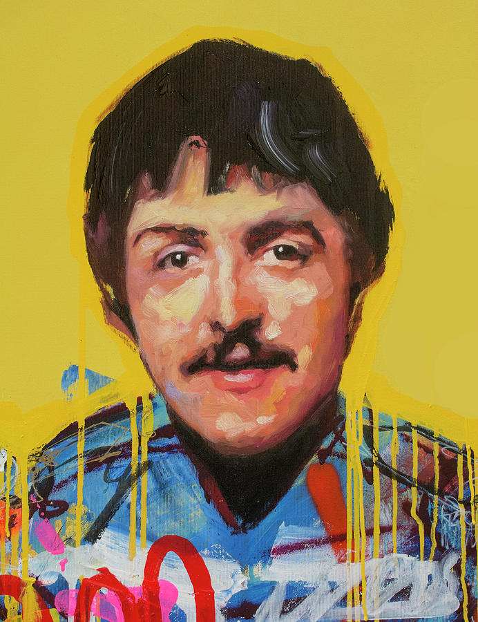 Paul McCartney #1 Painting by Richard Day