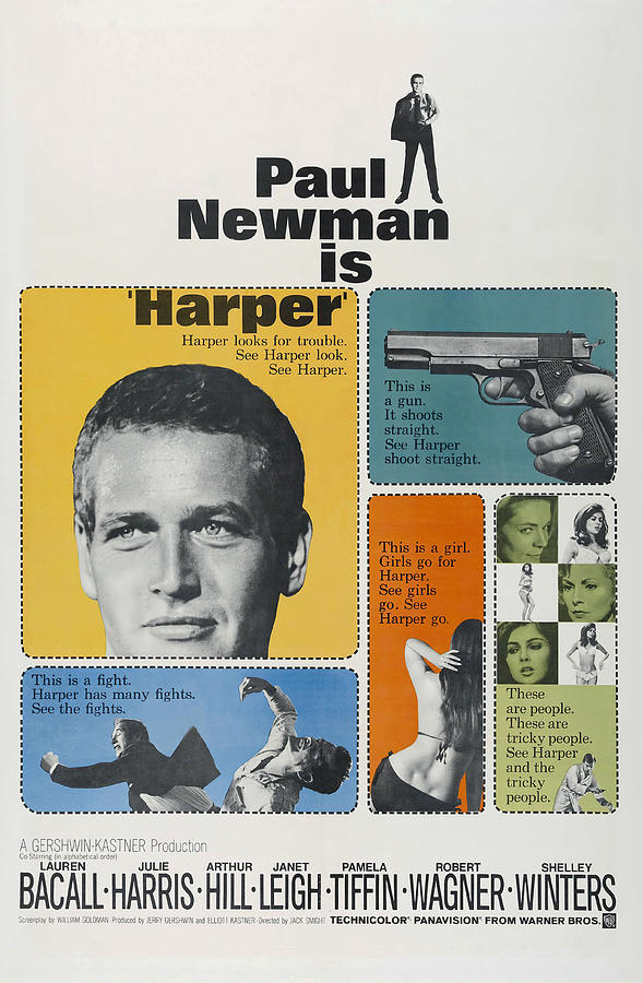 PAUL NEWMAN in HARPER -1966-, directed by JACK SMIGHT. #1 Photograph by Album