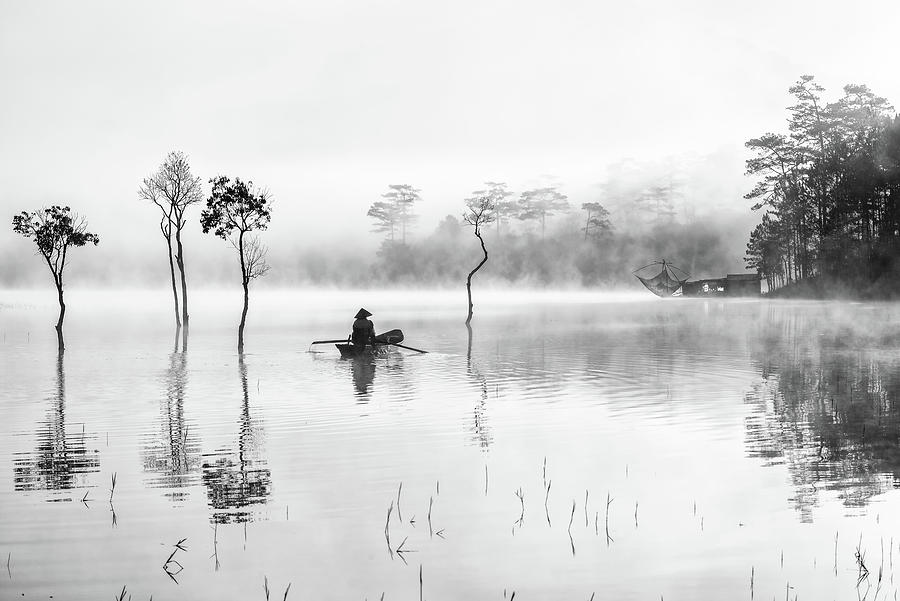 Peaceful Photograph by Khanh Bui Phu