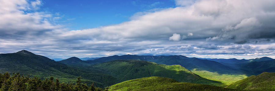Pemigawasset Wilderness Panorama. Photograph by Jeff Sinon