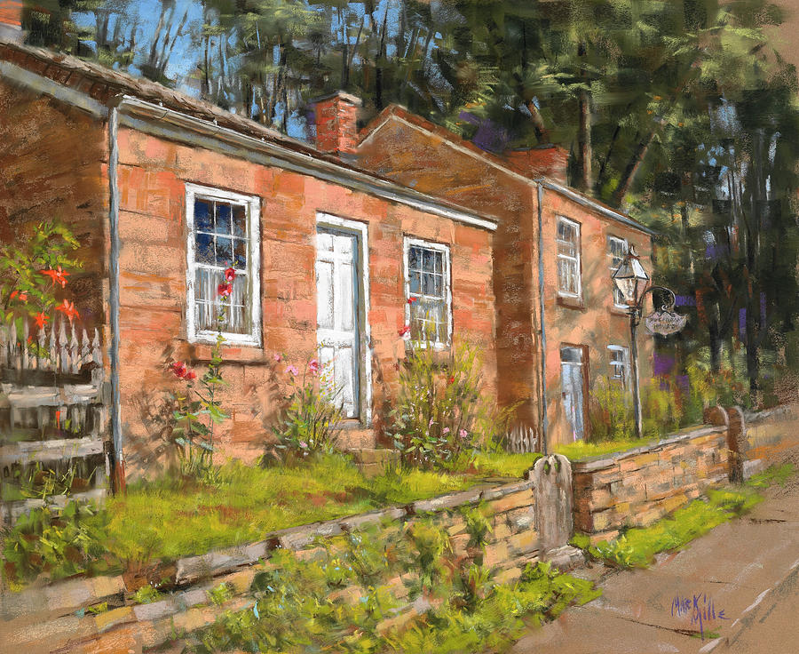 Pendarvis House #1 Pastel by Mark Mille