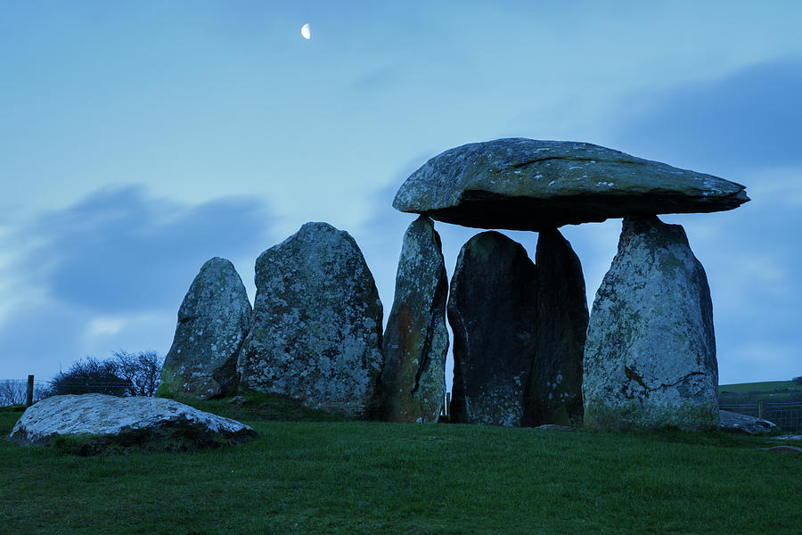 Pentre Ifan Neolithic Burial Chamber #1 Photograph by Ian Middleton