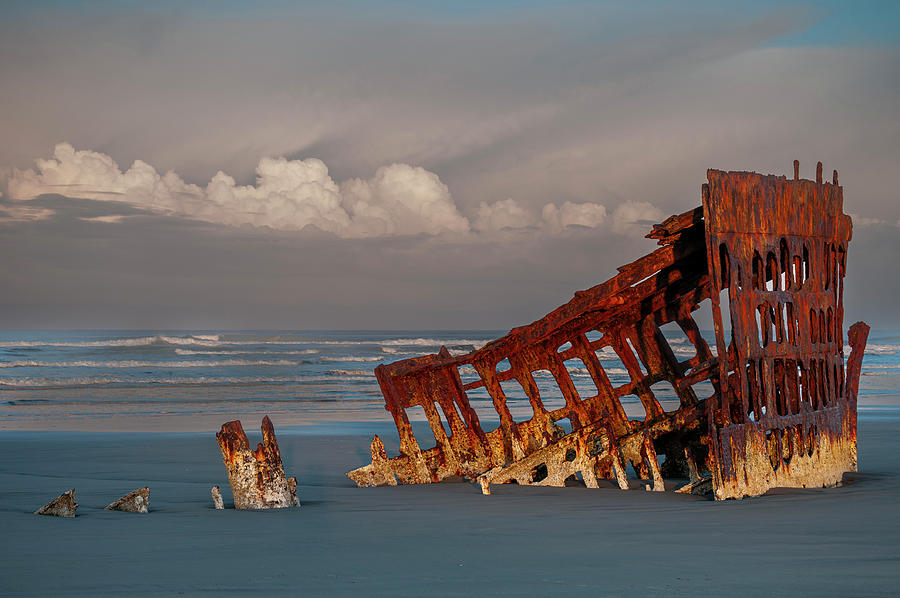 Peter Iredale Rust #1 Photograph by Robert Potts