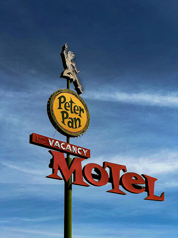 Peter Pan Motel Photograph by Matthew Bamberg