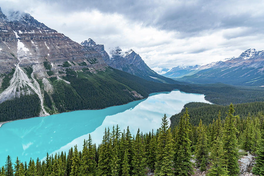 Peyto Lake Alberta Canada Photograph by Ujjwal Shrestha - Fine Art America