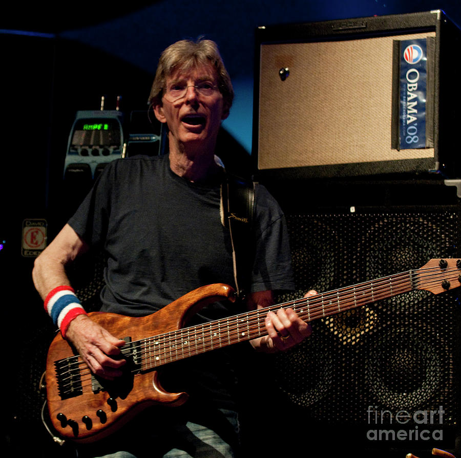 Phil Lesh w. Furthur at the 2010 All Good Festival #1 Photograph by David Oppenheimer