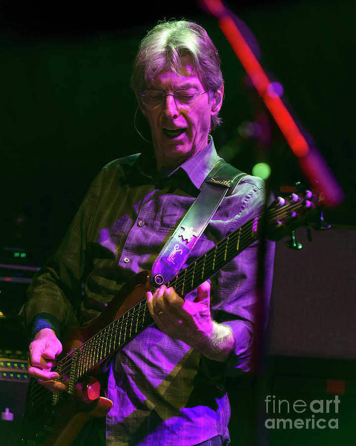 Phil Lesh with Furthur at The Capitol Theatre #1 Photograph by David Oppenheimer