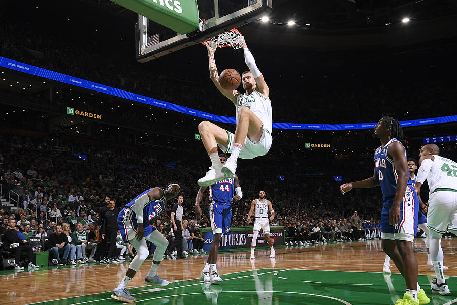 Philadelphia 76ers v Boston Celtics #1 Photograph by Brian Babineau