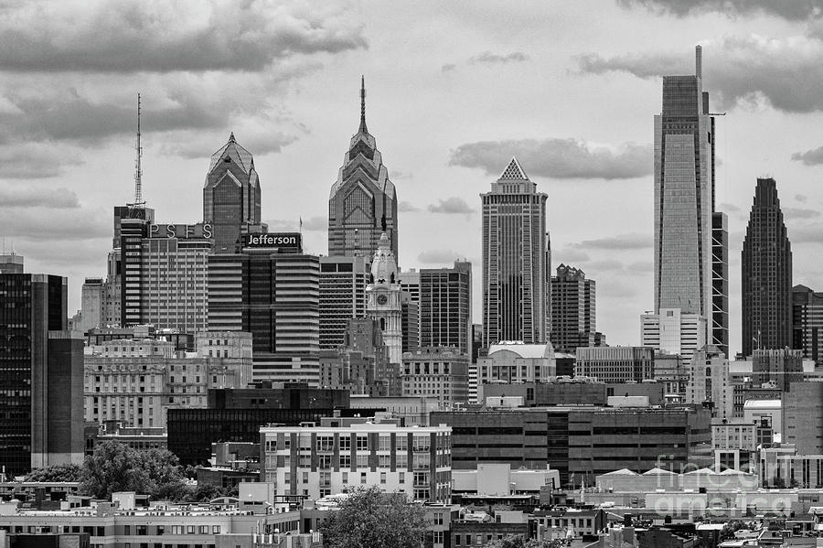 Philadelphia Skyscrapers 2 #1 Photograph by Bob Phillips