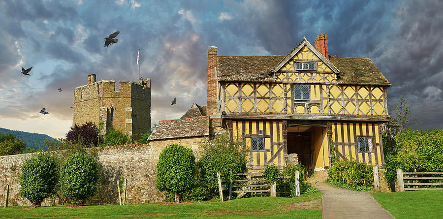 Photo of Stokesay Castle, fortified manor house, Shropshire, England #2 Photograph by Paul E Williams