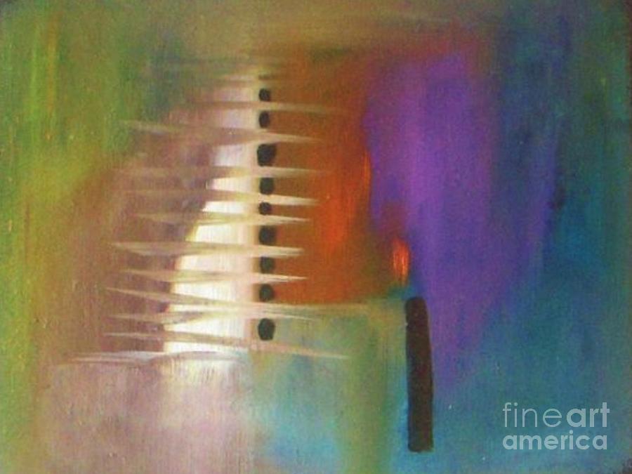 Piano - abstract #2 Painting by Vesna Antic