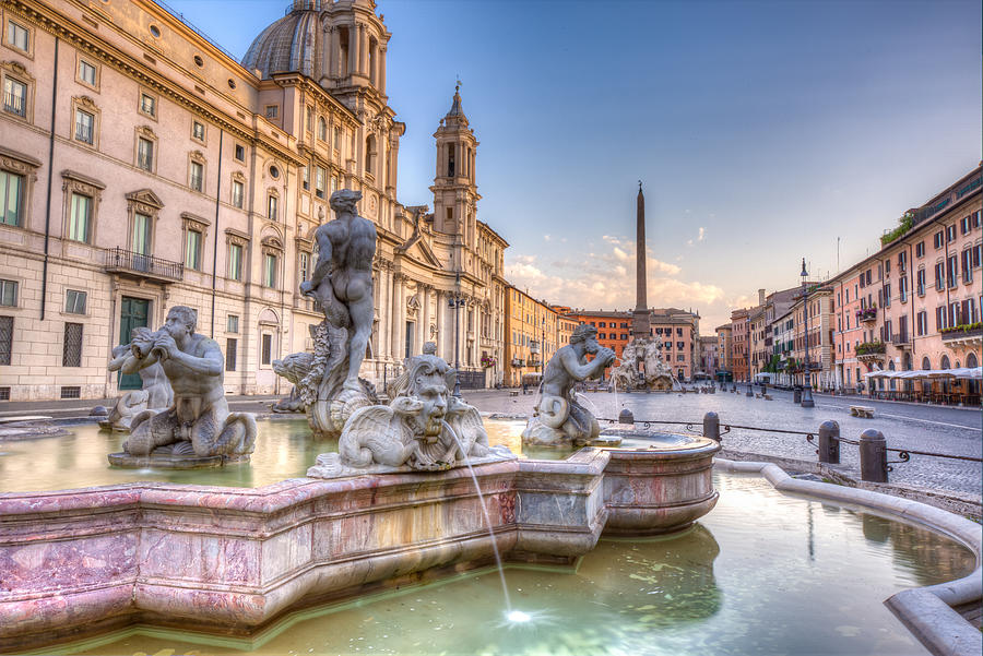 Piazza Navona #1 Photograph by Basic Elements Photography