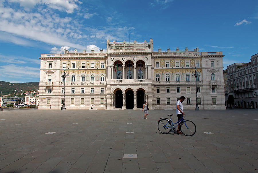 Piazza unita ditalia, Trieste #1 Photograph by Ian Middleton