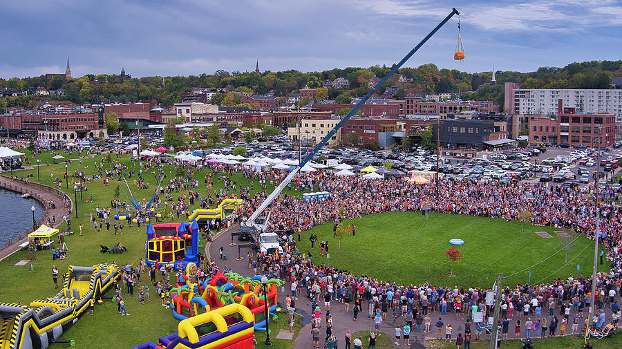 Pictures Over Stillwater Smashing Pumpkins Harvest Fest 2021 Photograph