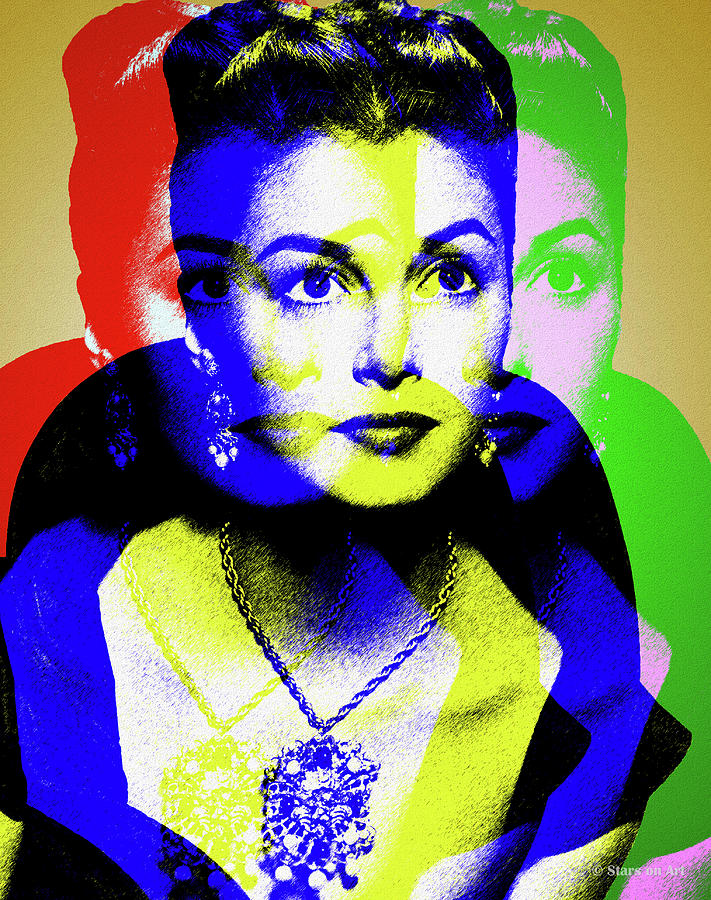 Pier Angeli Digital Art by Stars on Art - Fine Art America