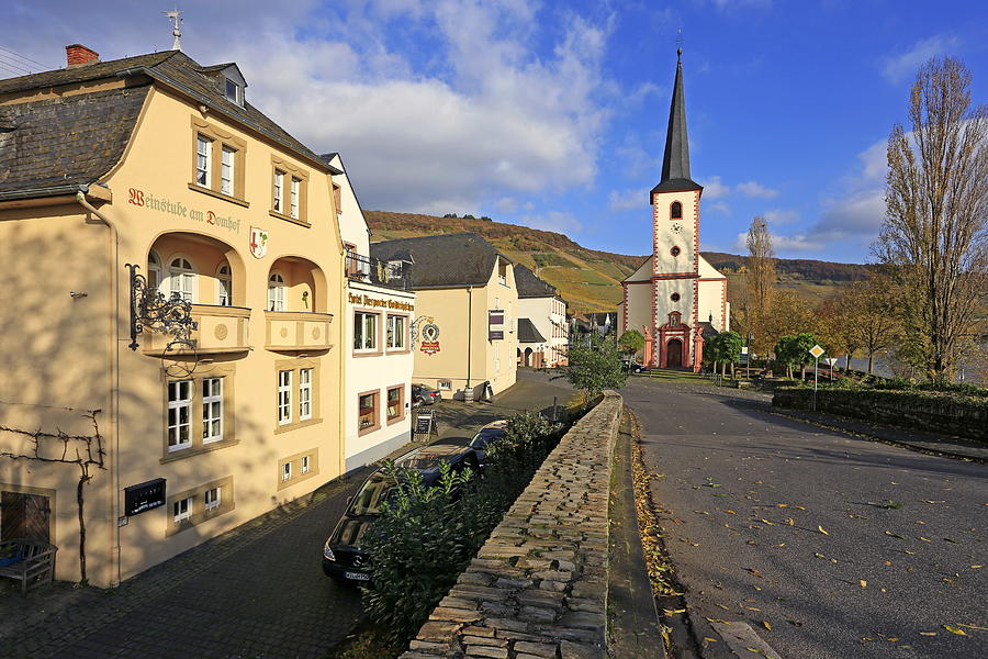 Piesport, Moselle Valley, Germany #1 Photograph by Hans-Peter Merten