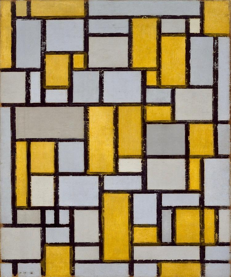 Piet Cornelies Mondrian Painting by JummyArt Gallery - Pixels