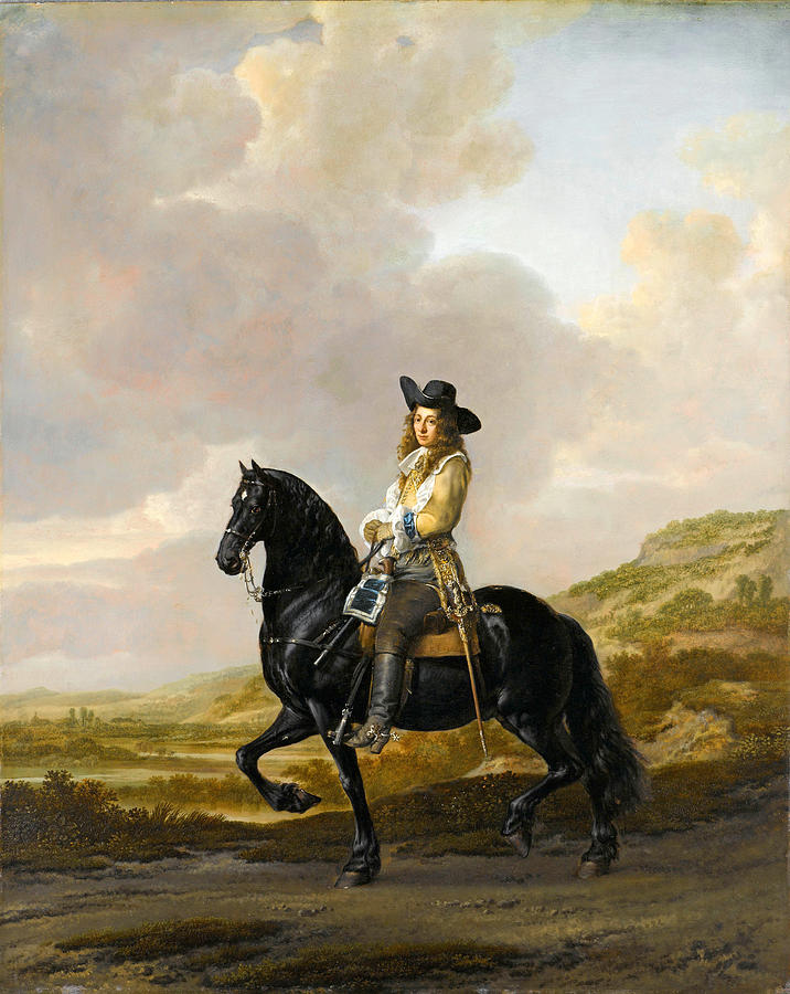 Pieter Schout on Horseback #2 Painting by Thomas de Keyser