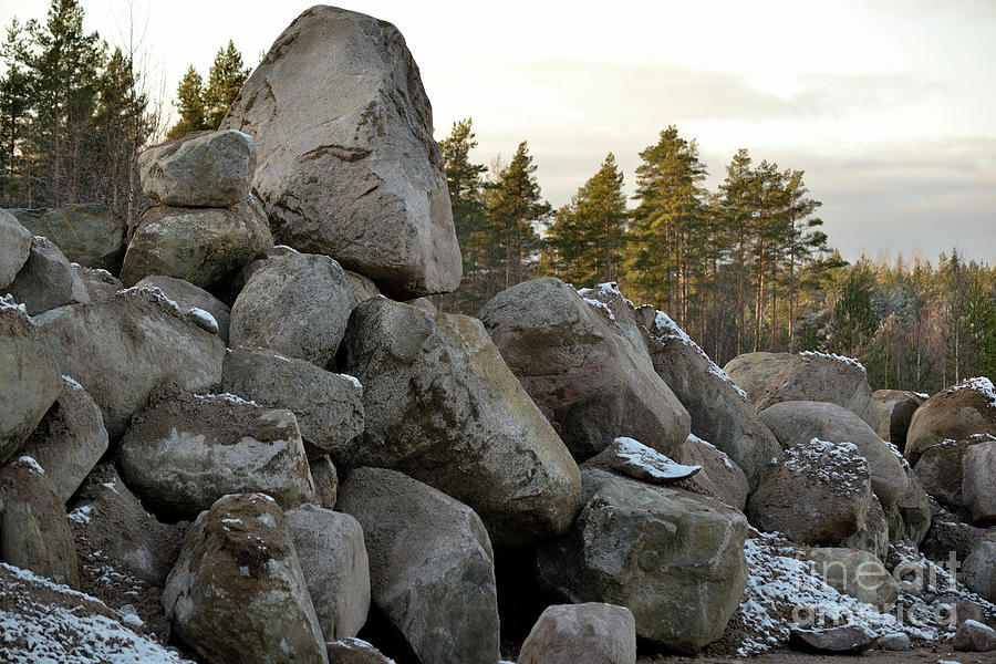 pile-of-rocks-photograph-by-esko-lindell