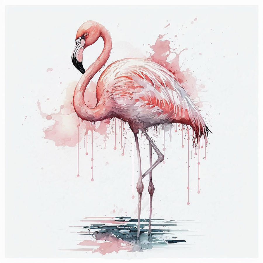 Pink Flamingo III #1 Photograph by Athena Mckinzie