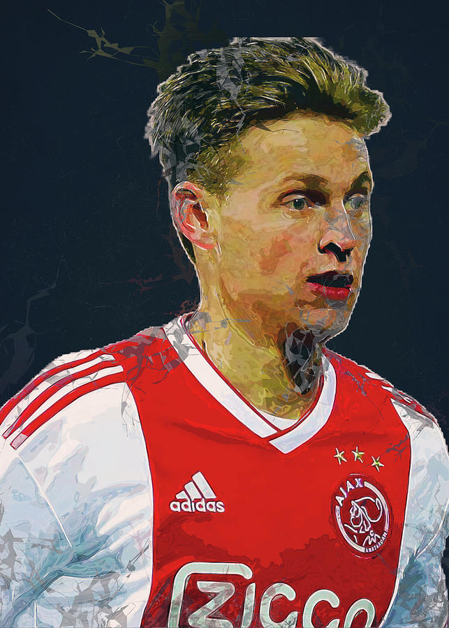 Player Art Football Frenkiedejong Frenkie De Jong Frenkie De Jong ...