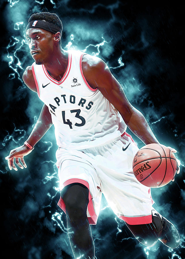 Player Art Toronto Raptors Player Pascal Siakam Pascalsiakam Pascal ...