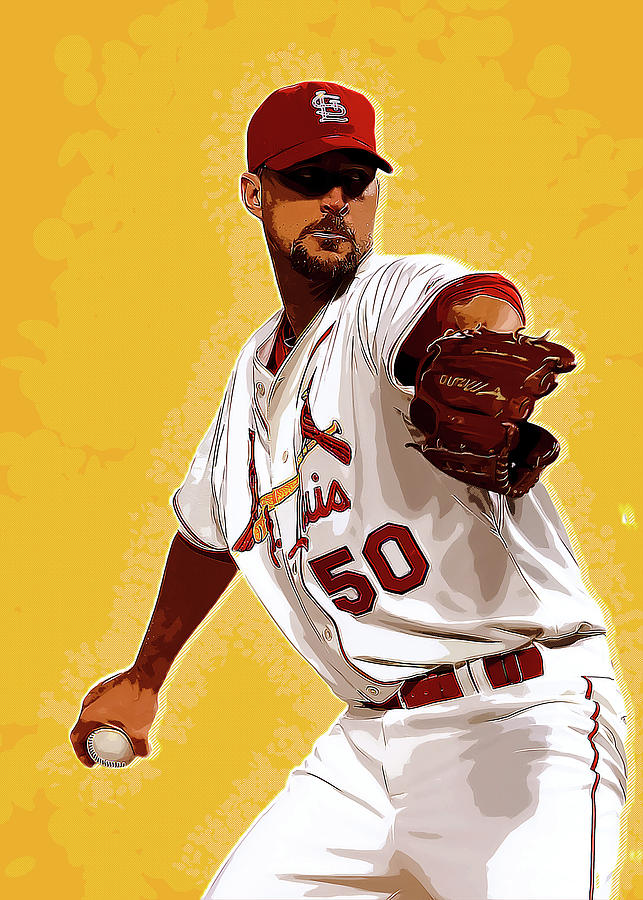 Baseball Adamwainwright Adam Wainwright Adam Wainwright Uncle Charlie  Unclecharlie St. Louis Cardina by Wrenn Huber