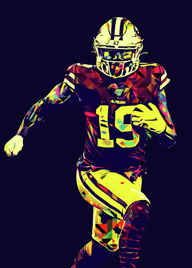 Player Deebo Samuel Deebo Samuel Deebosamuel San Francisco 49Ers San  Francisco 49Ers Sanfrancisco49e Digital Art by Wrenn Huber - Pixels