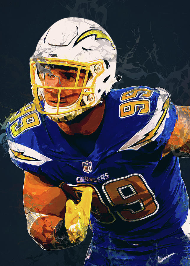 Player Football NFL Los Angeles Chargers Player Joey Bosa Joeybosa Joey ...