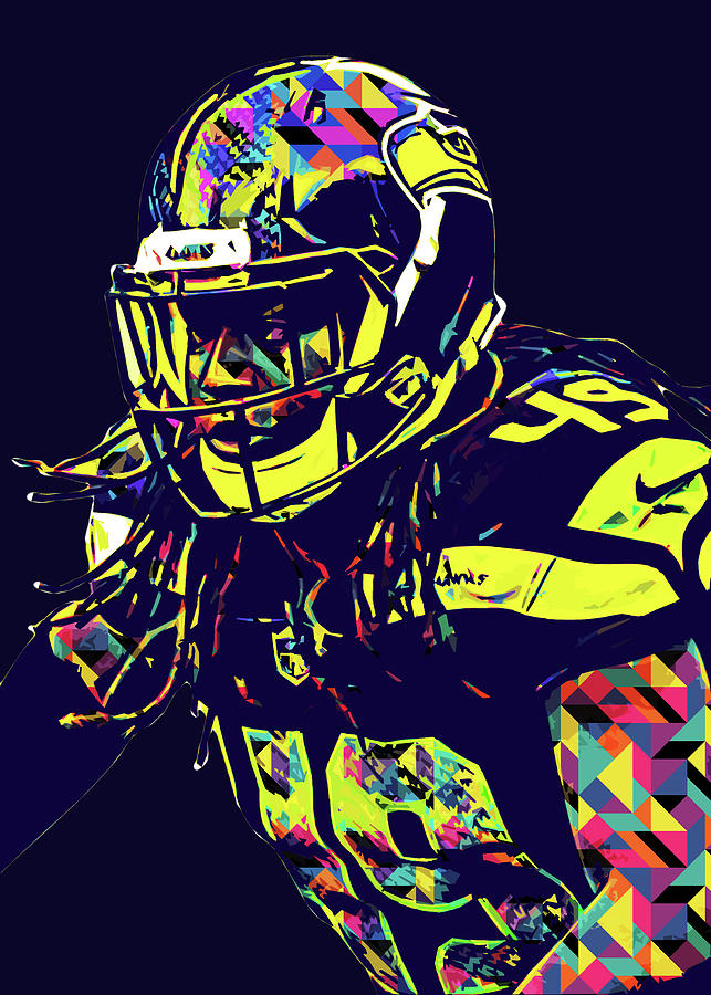 Ball Shaquem Griffin Shaquemgriffin Shaquem Griffin Seattle Seahawks Player  American Football Seattl by Wrenn Huber