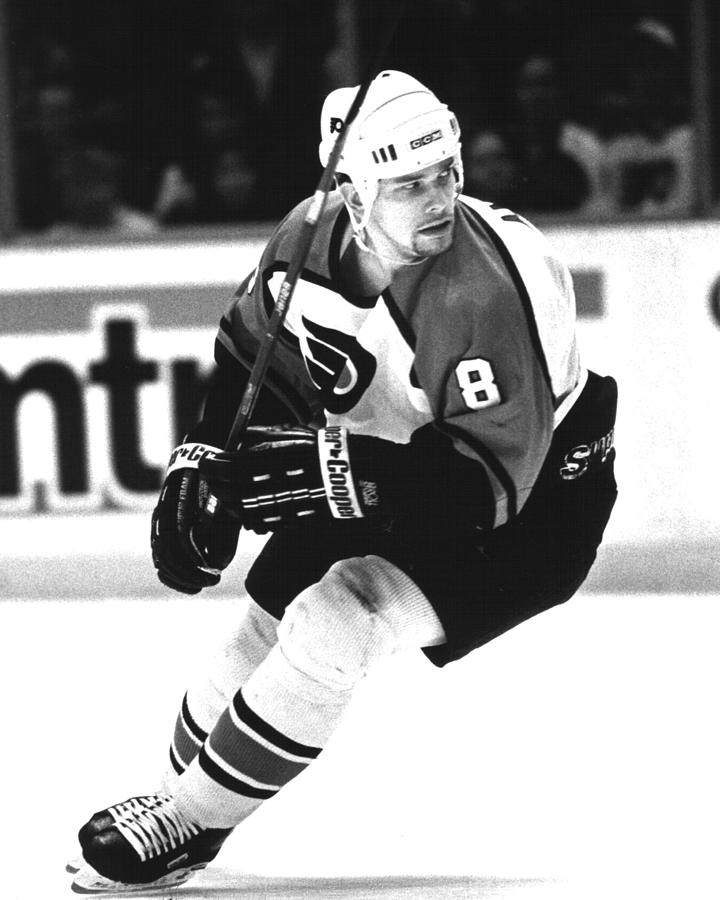 Player Shawn Antoski of the Philadelphia Flyers... #1 Photograph by B Bennett