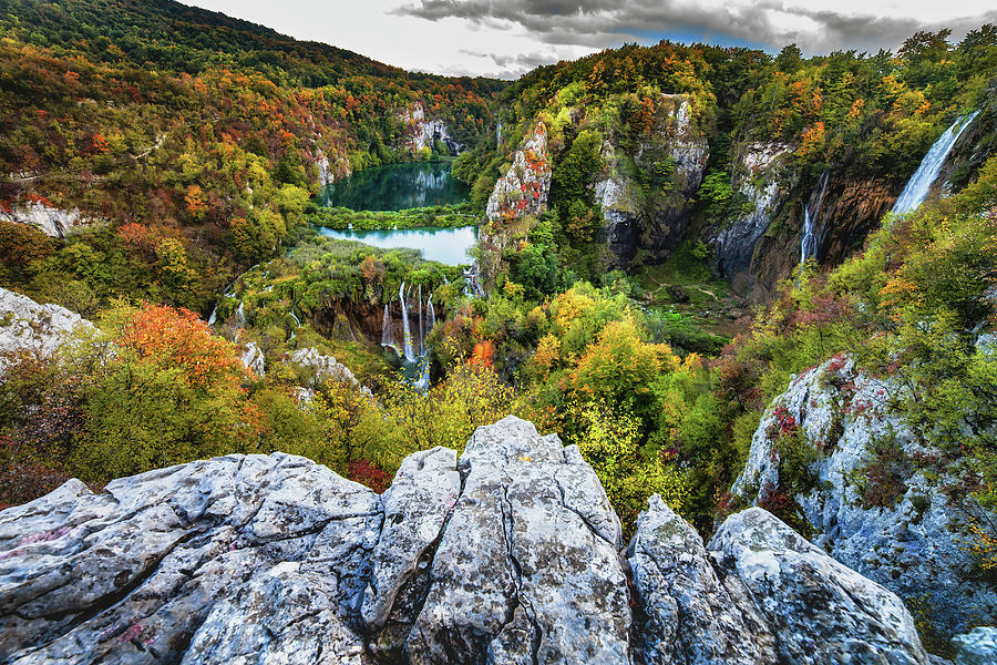 Plitvice Lakes National Park In Croatia #1 Photograph by Artur Bogacki