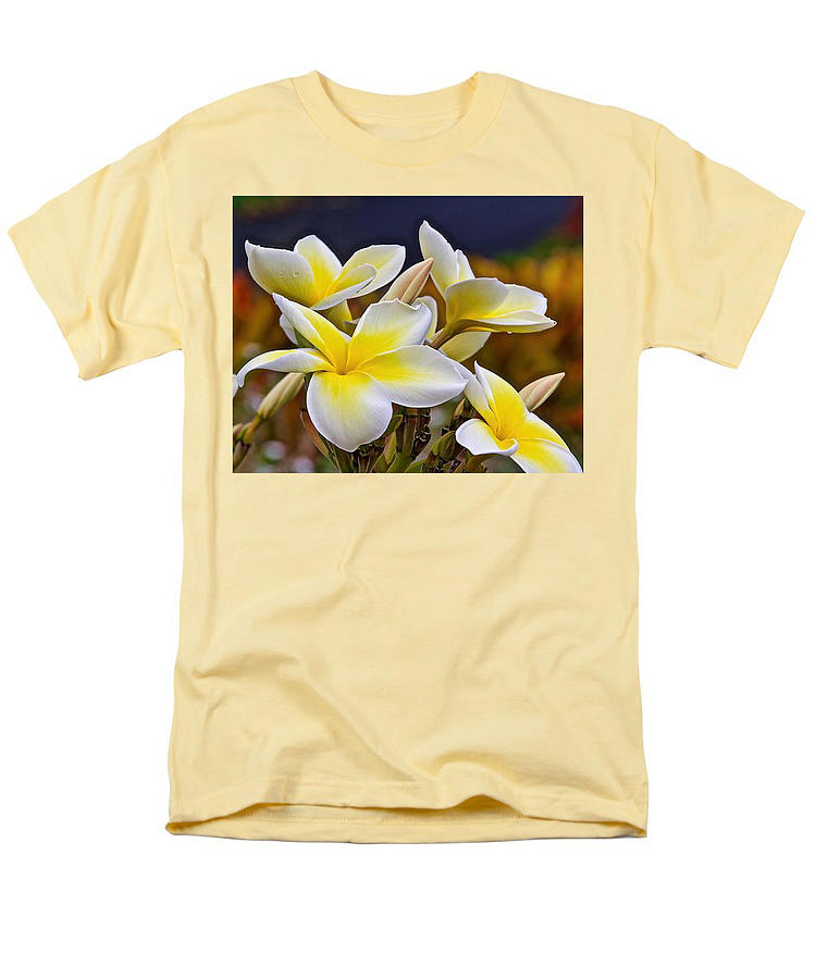 Plumeria Flowers - Tee Shirt - DISPLAY ONLY Photograph by John Butler ...