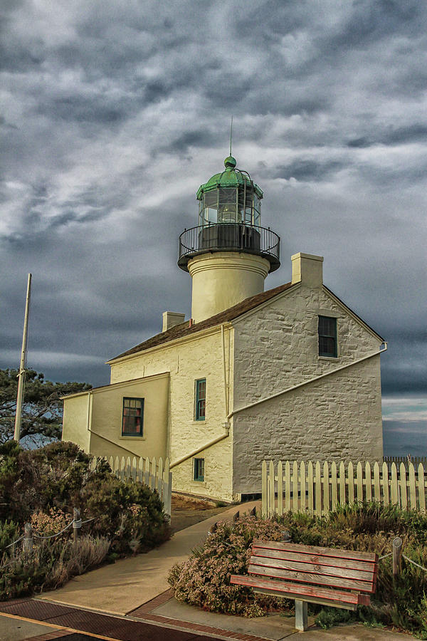 Point Loma Lighthouse #1 Photograph by Robert Hebert