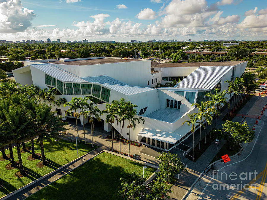 Pompano Beach Library And Cultural Center #1 Photograph By Felix ...