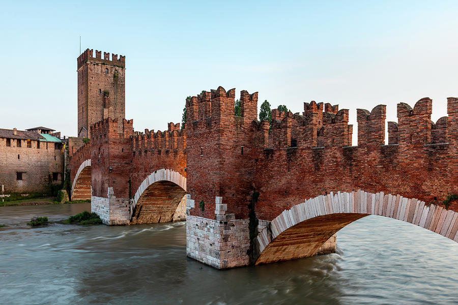 Ponte di Castelvecchio - Verona Photograph by Jim Monk - Fine Art America