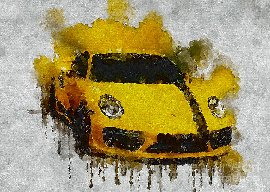 Porsche 911 Turbo S Manhart TR 850 2020 Digital Art by Marietta Beatty ...